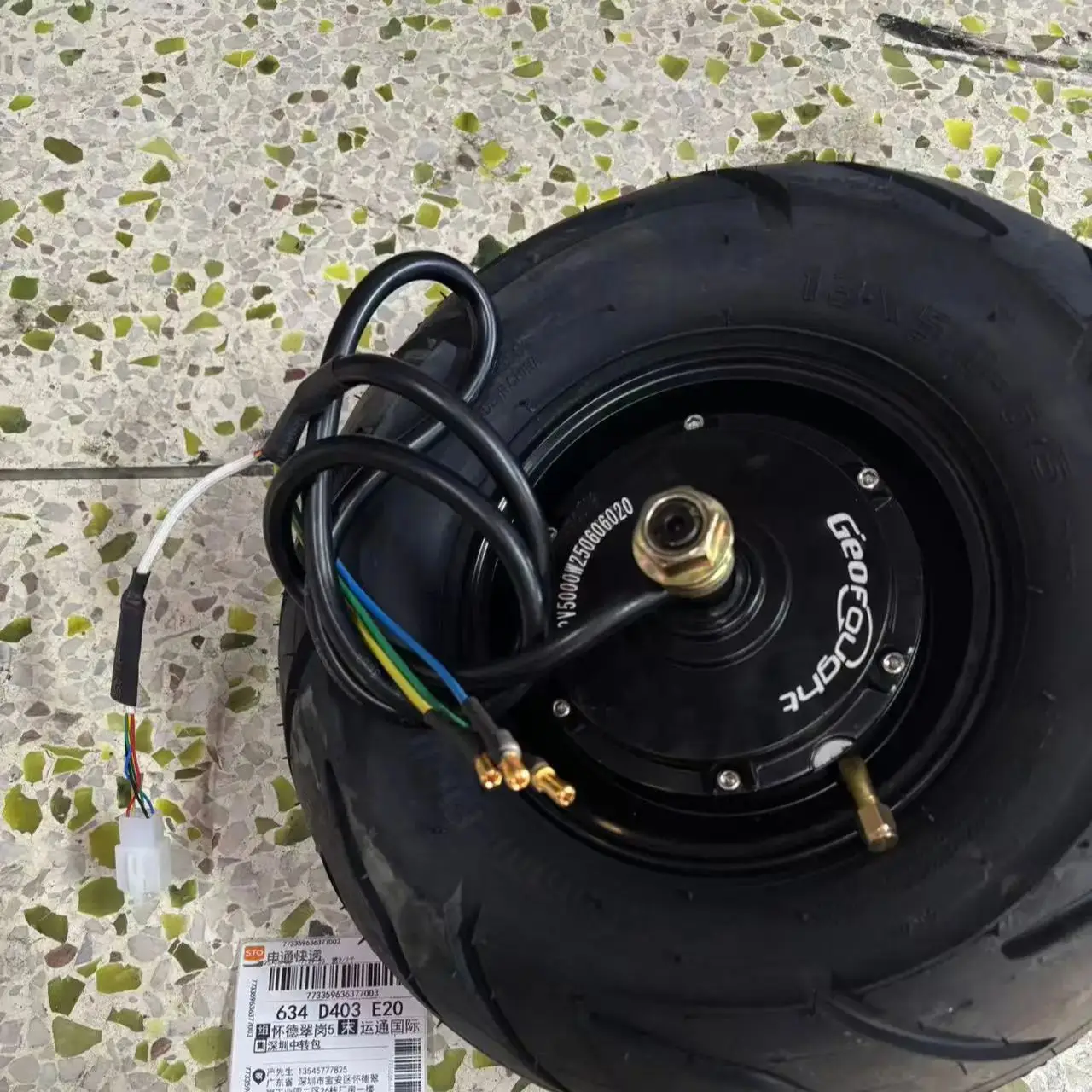 60V 5000W Brushless Hub Motor - Motor de cubo sem escovas para