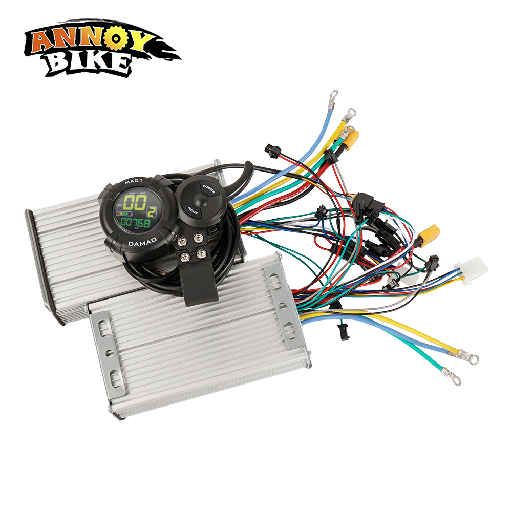 72V 45A Dual Controller - Controladores de acionamento duplo com display