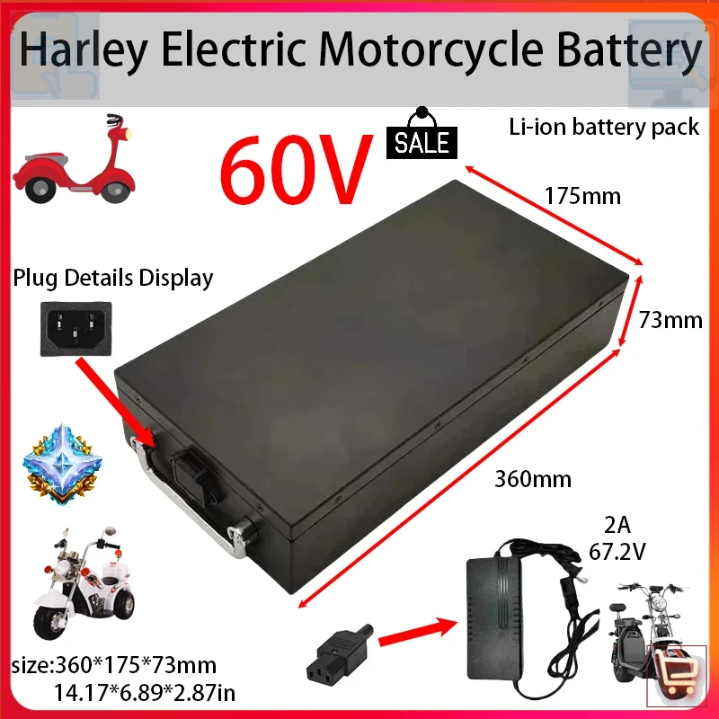 Bateria de íon-lítio de alta c - 72V 30Ah Lifepo4 Battery Pack avaliação e preço
