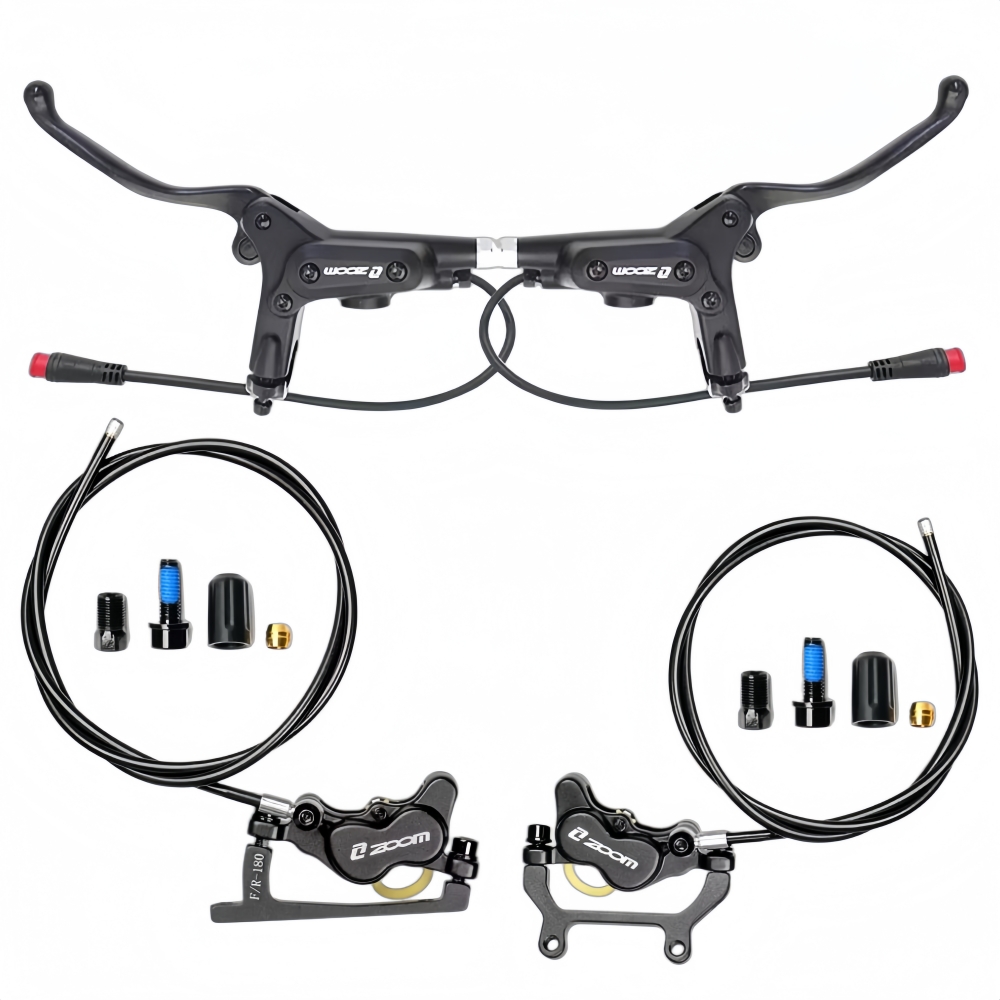 Conjunto de Freio a Disco Hidr - Zoom Hydraulic Brake 4 Piston E-Scooter avaliação e preço